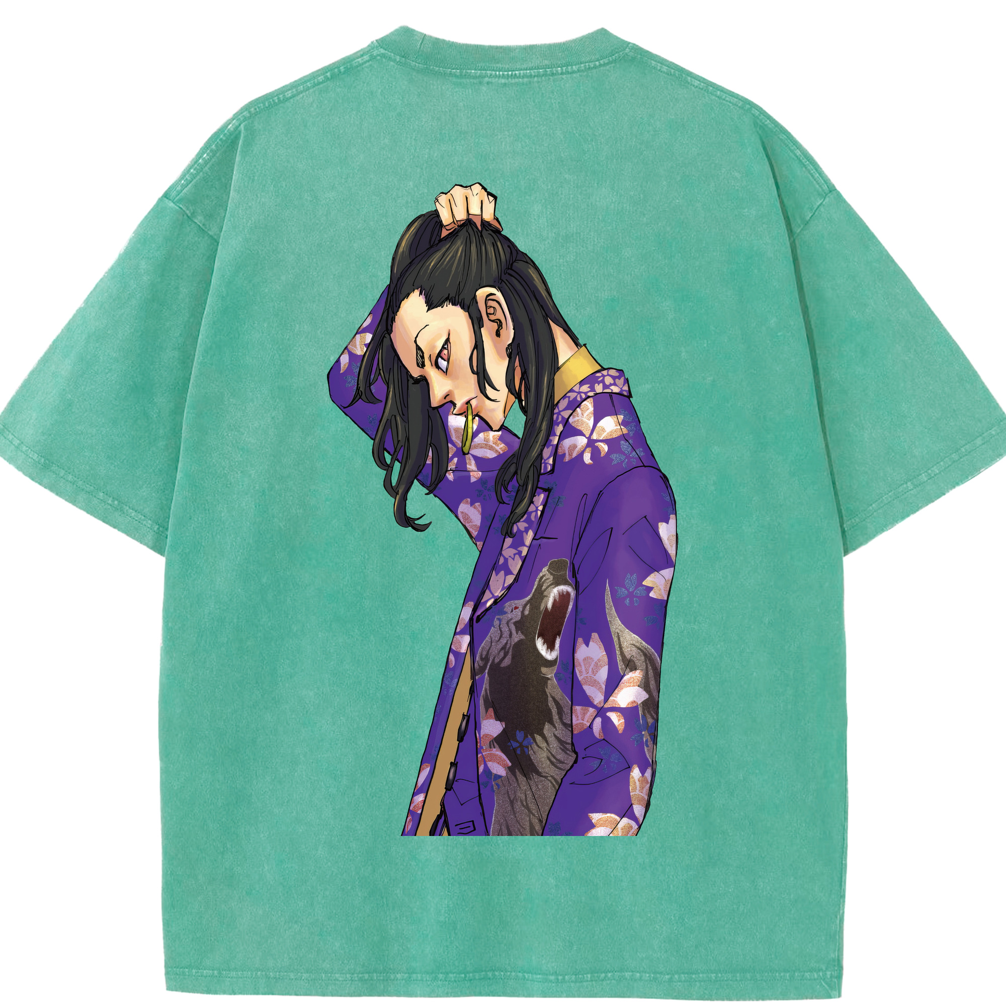 （画像用） 東京リベンジャーズ Tokyo Revengers 綿100% ヴィンテージ風 半袖Tシャツ（背面プリント）